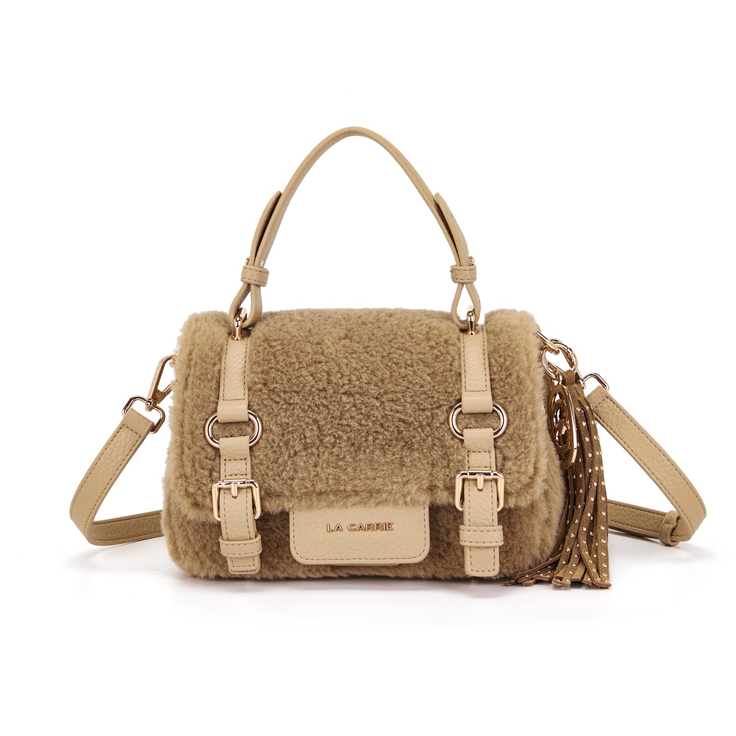 Borsa shopping Atena Teddy Taupe