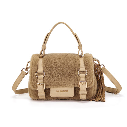 Borsa shopping Atena Teddy Taupe