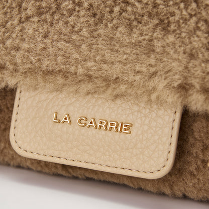 Borsa shopping Atena Teddy Taupe - Immagine 4