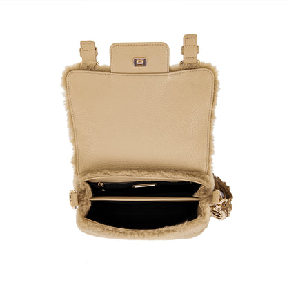 Borsa shopping Atena Teddy Taupe - Immagine 5