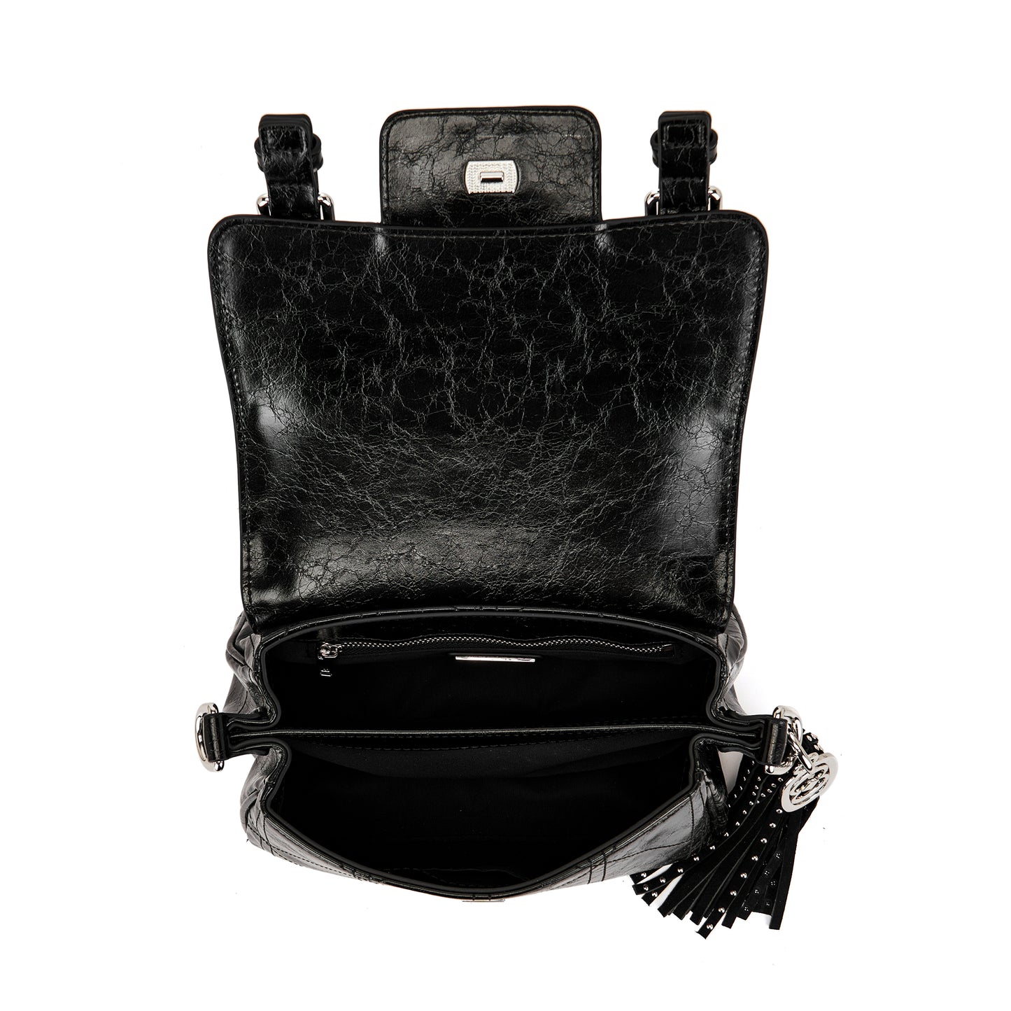 Borsa shopping Atena Spiderweb Black - Immagine 5