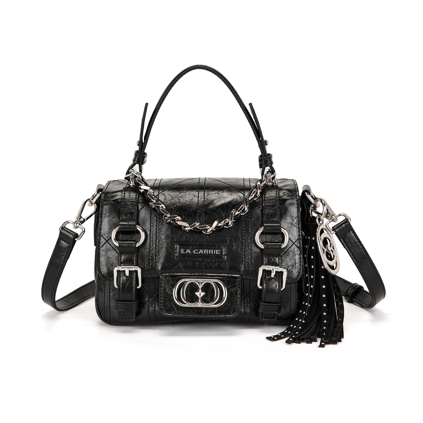 Borsa shopping Atena Spiderweb Black - Immagine 6