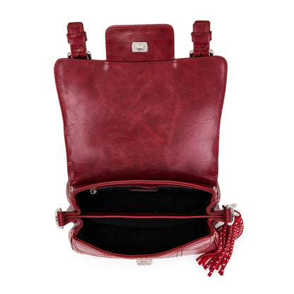 Borsa shopping Atena Spiderweb Burgundy - Immagine 5