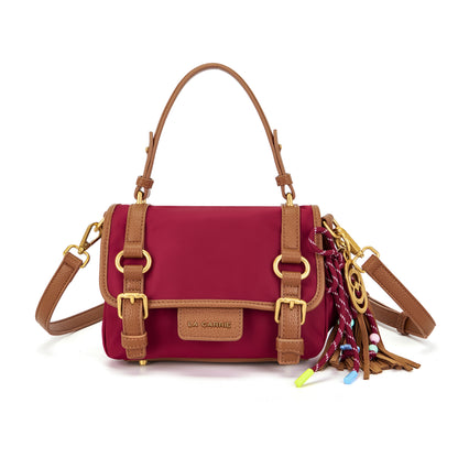 Borsa shopping Atena Dark Wave Burgundy