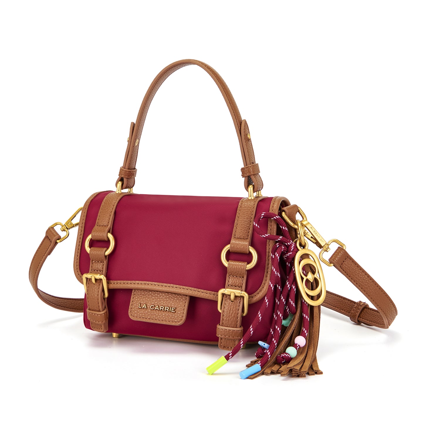 Borsa shopping Atena Dark Wave Burgundy - Immagine 2