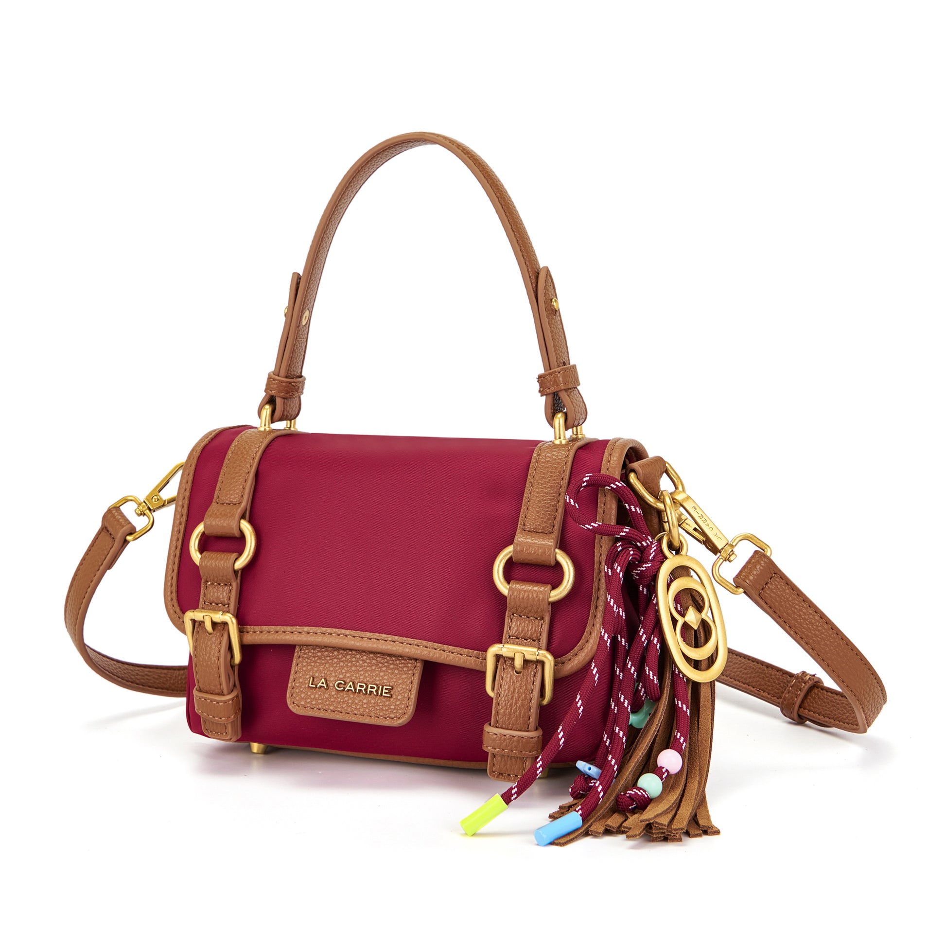 Borsa shopping Atena Dark Wave Burgundy - Immagine 2