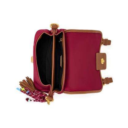 Borsa shopping Atena Dark Wave Burgundy - Immagine 5