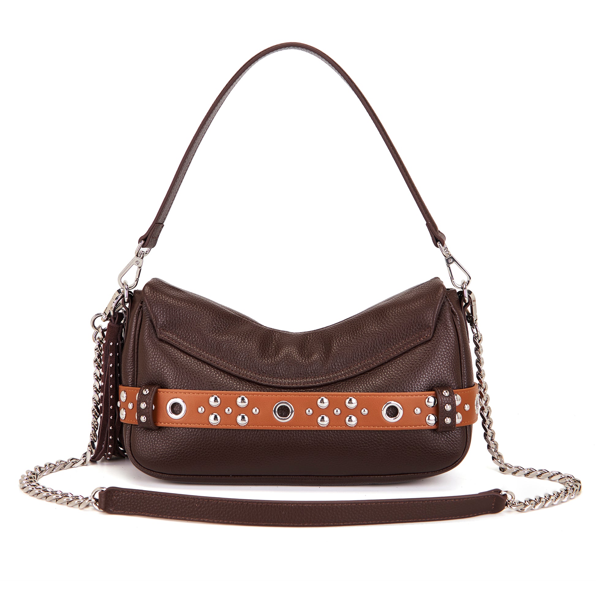 Borsa a spalla Backdoor Brown - Immagine 3