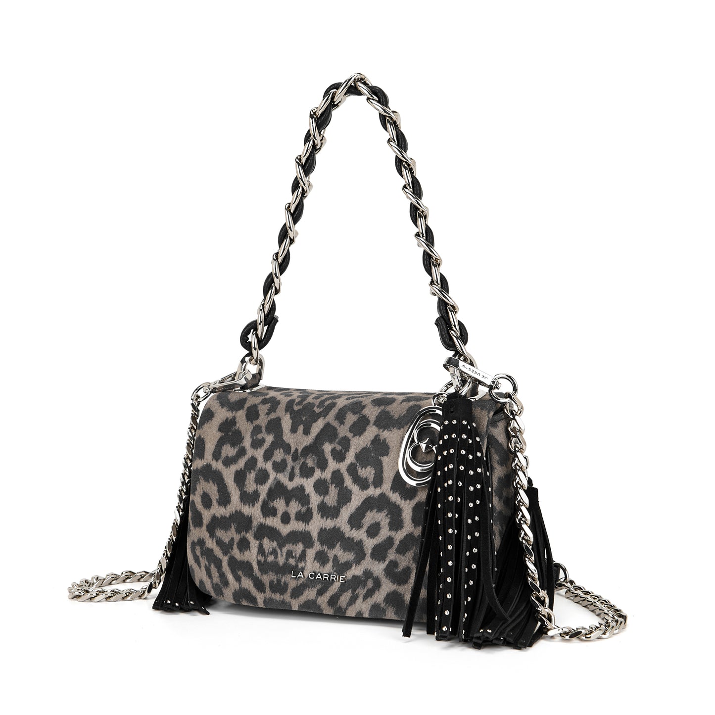 Borsa a spalla Isabel Lio Grey - Immagine 2