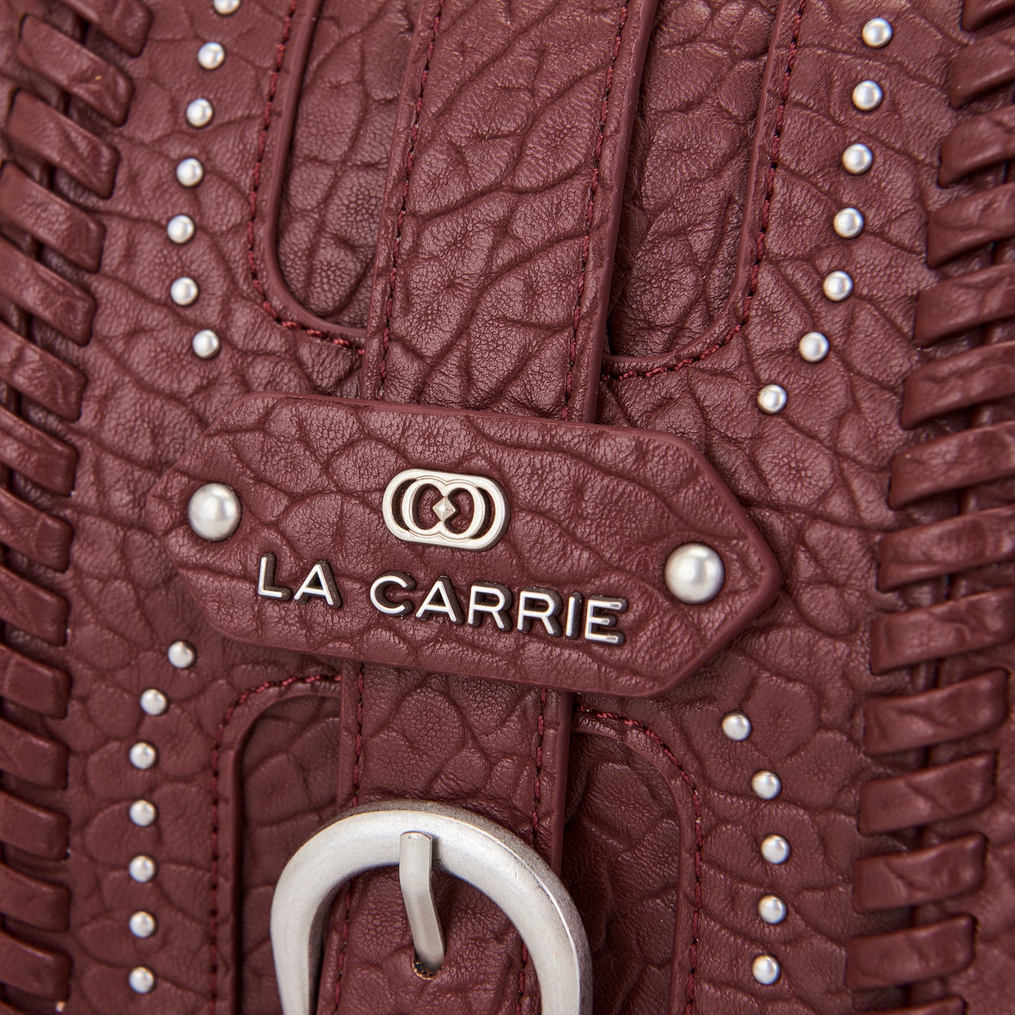Borsa a spalla Isabel Monterrey Burgundy - Immagine 4