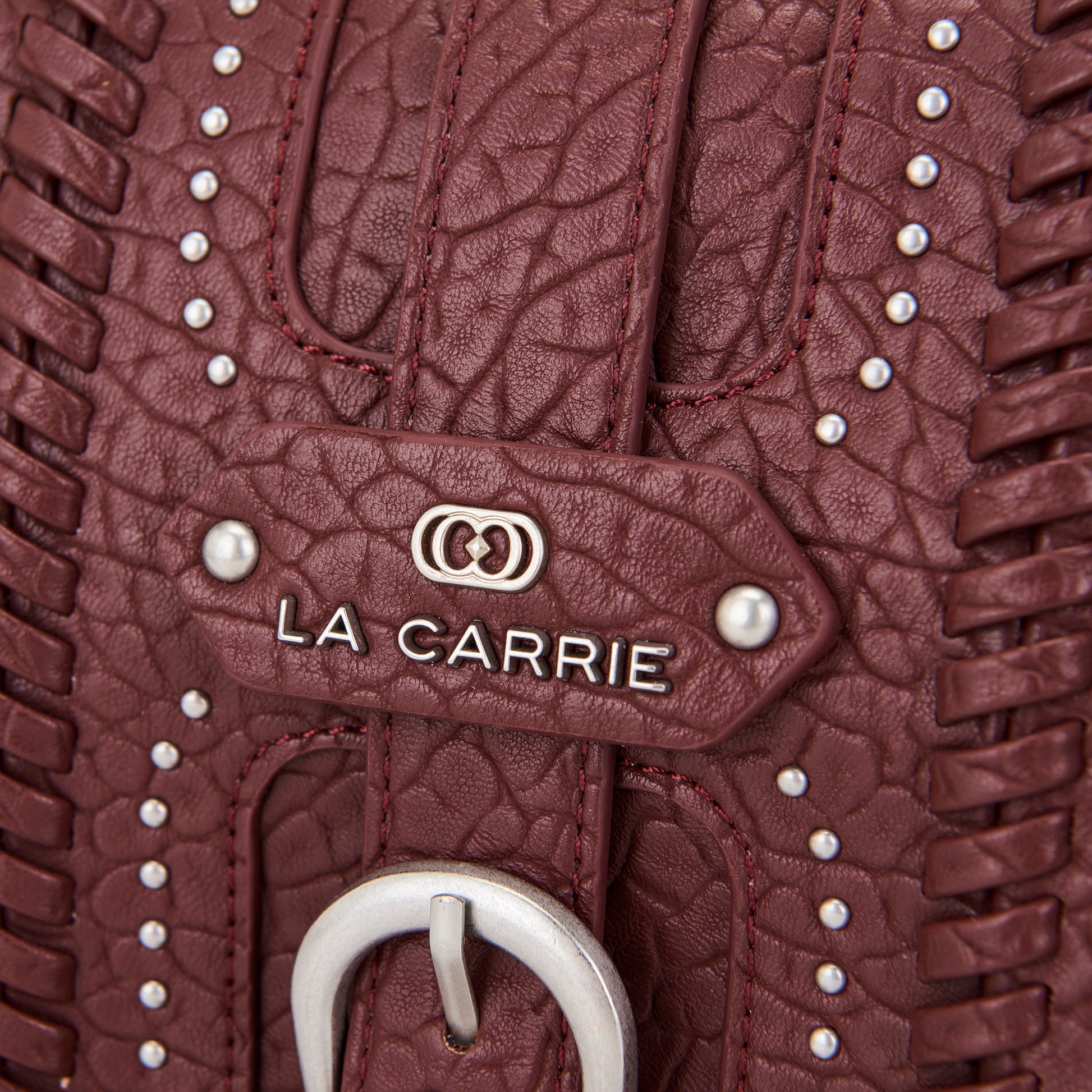 Borsa a spalla Isabel Monterrey Burgundy - Immagine 4