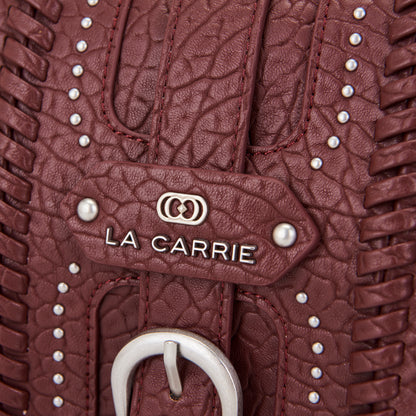 Borsa a spalla Isabel Monterrey Burgundy - Immagine 4