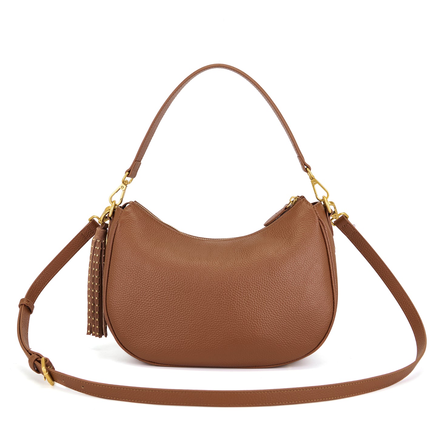 Borsa a spalla Eclipse Cuoio - Immagine 3
