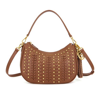 Borsa a spalla Eclipse Cuoio - Immagine 6