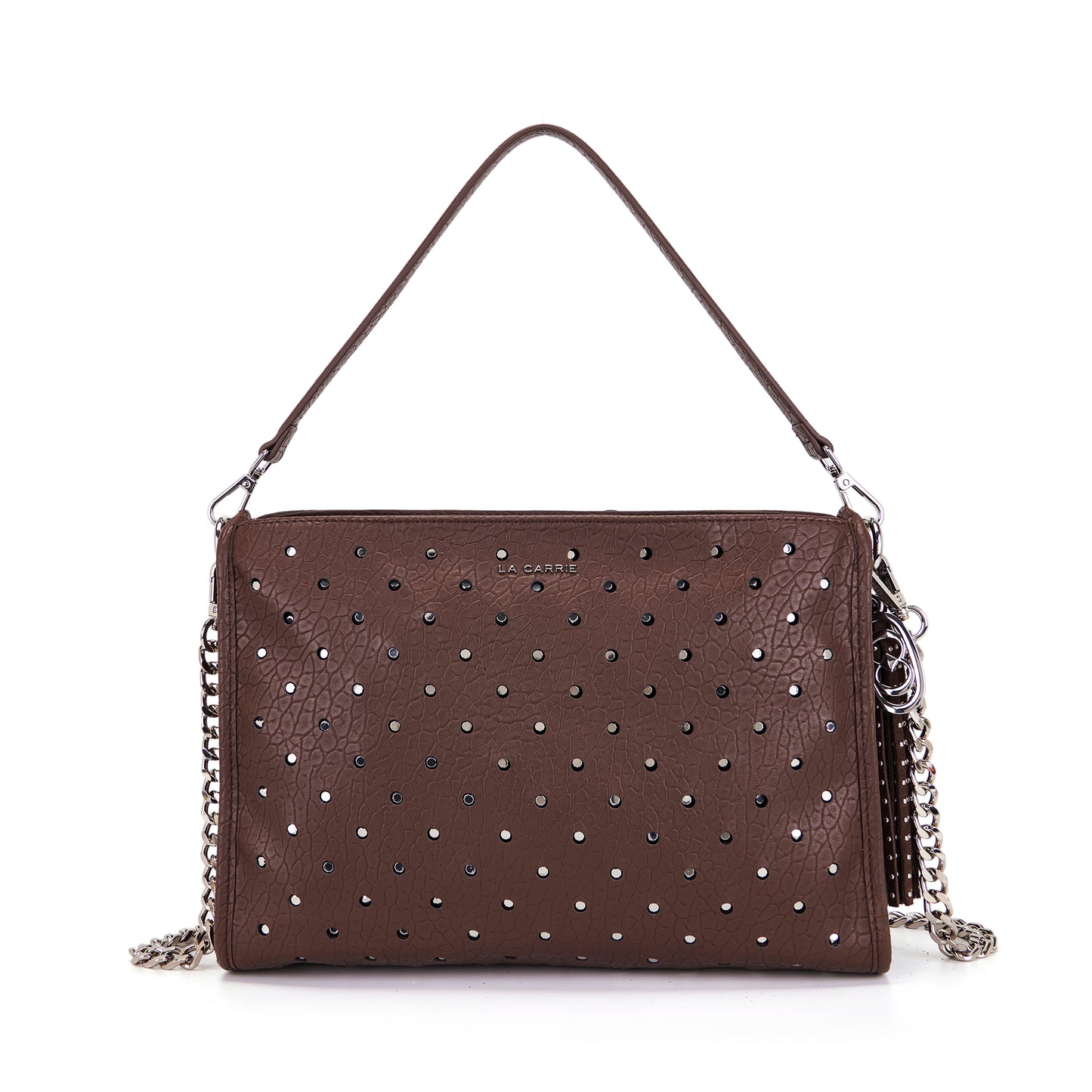 Borsa a spalla Downtown Brown