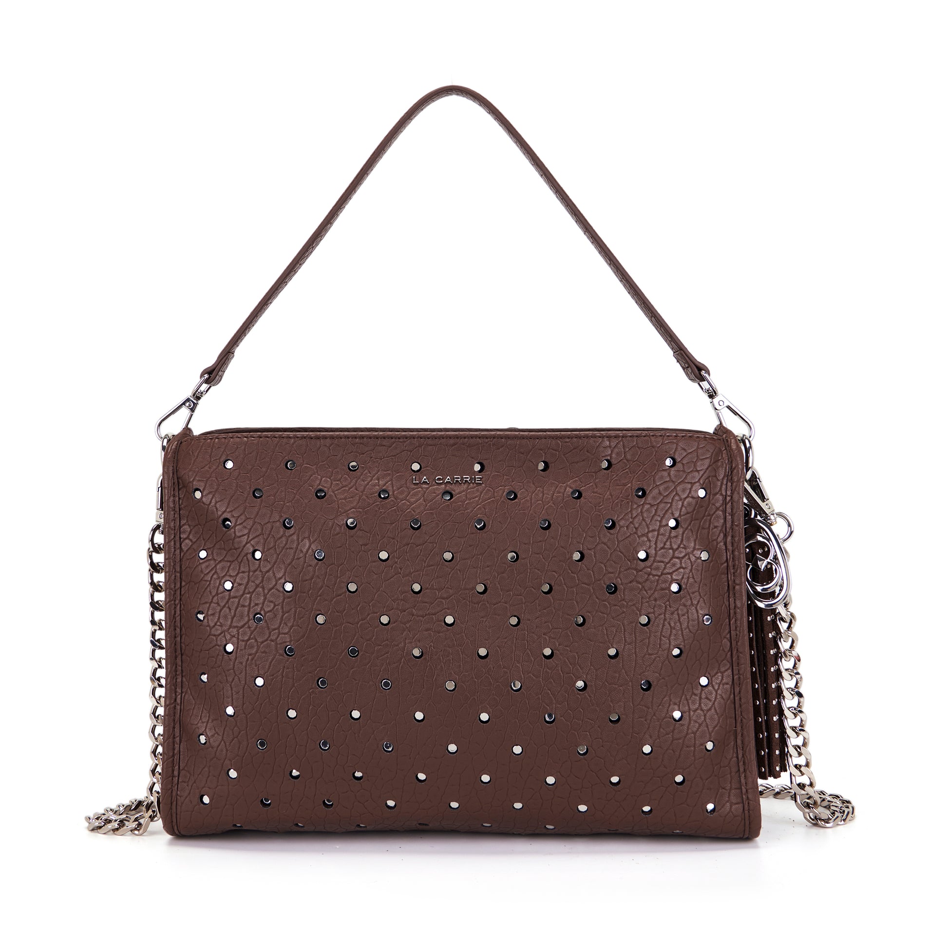 Borsa a spalla Downtown Brown - Immagine 6