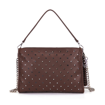 Borsa a spalla Downtown Brown - Immagine 6