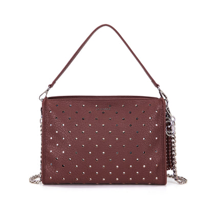 Borsa a spalla Downtown Burgundy