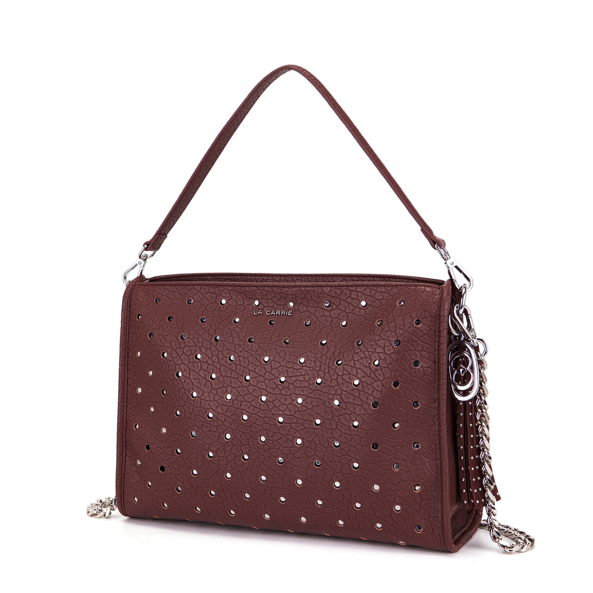 Borsa a spalla Downtown Burgundy - Immagine 2