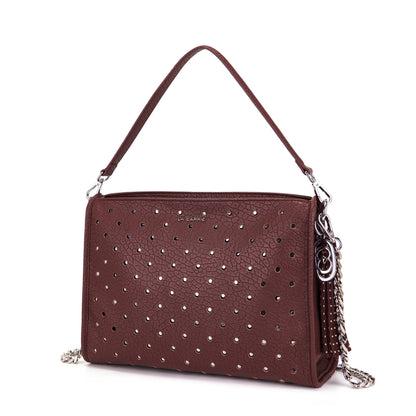 Borsa a spalla Downtown Burgundy - Immagine 2