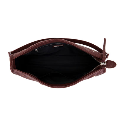 Borsa a spalla Downtown Burgundy - Immagine 5