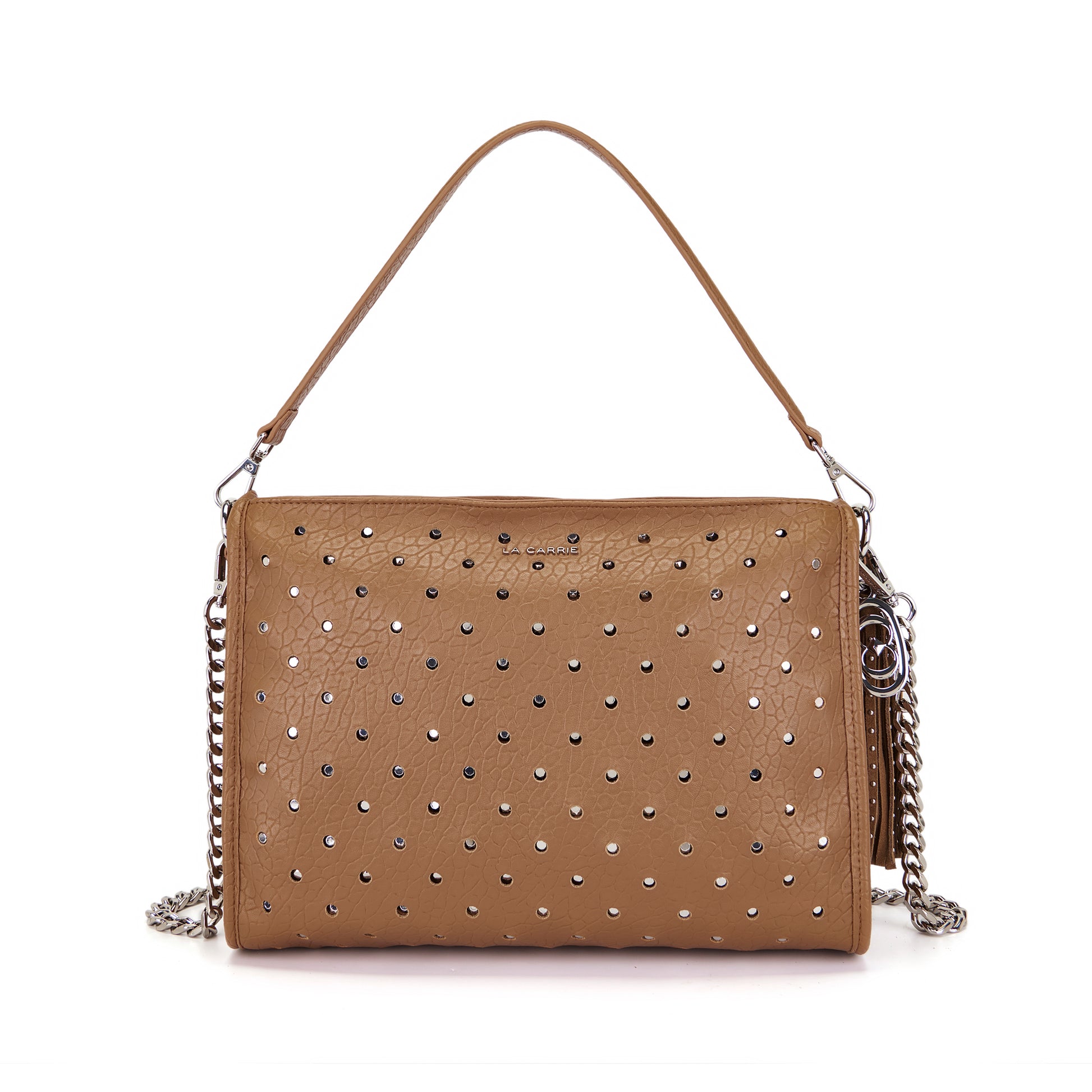 Borsa a spalla Downtown Cuoio - Immagine 2