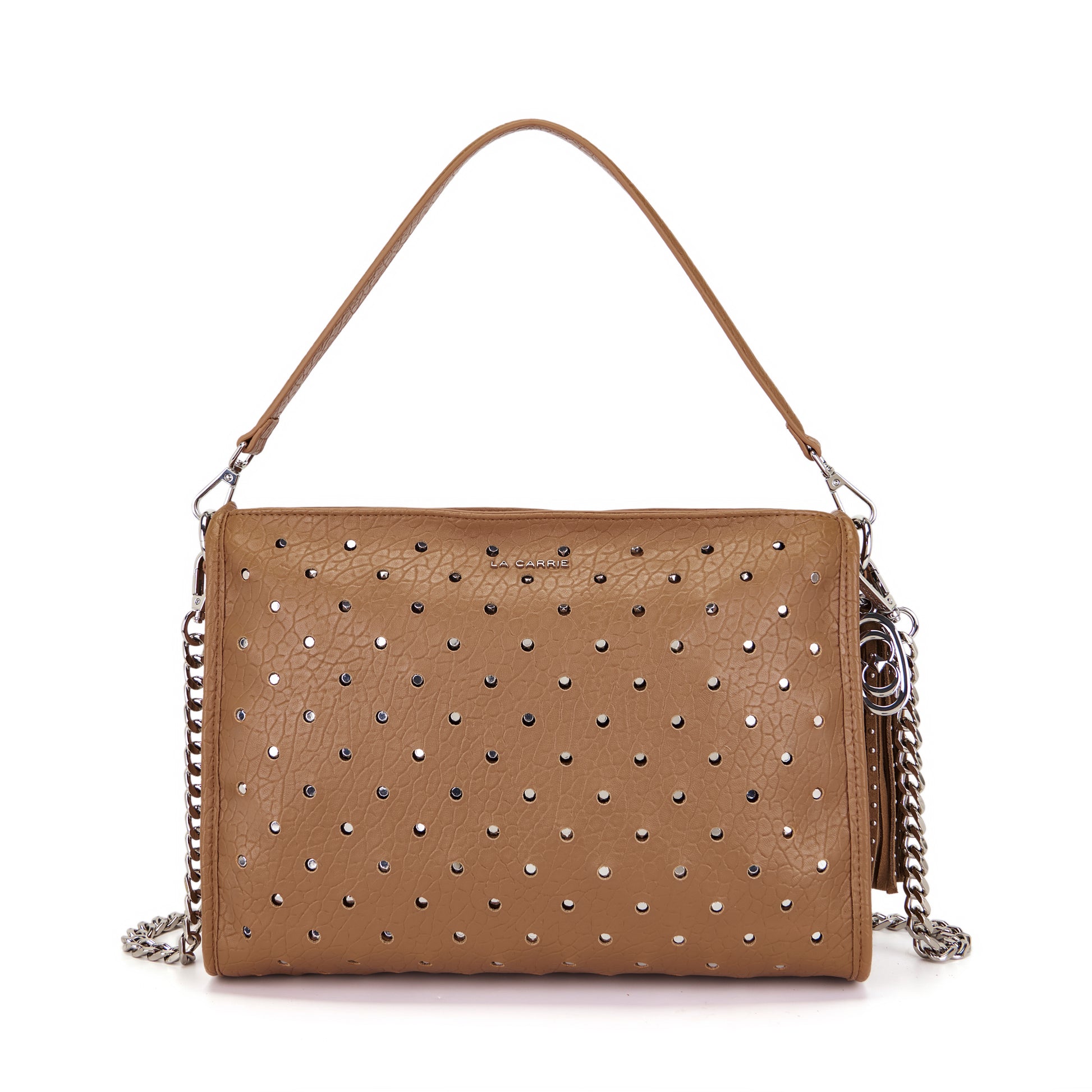 Borsa a spalla Downtown Cuoio - Immagine 6