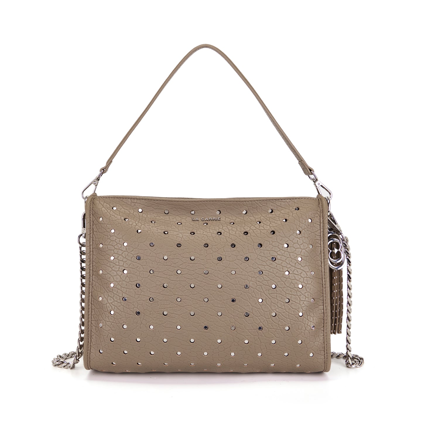 Borsa a spalla Downtown Taupe