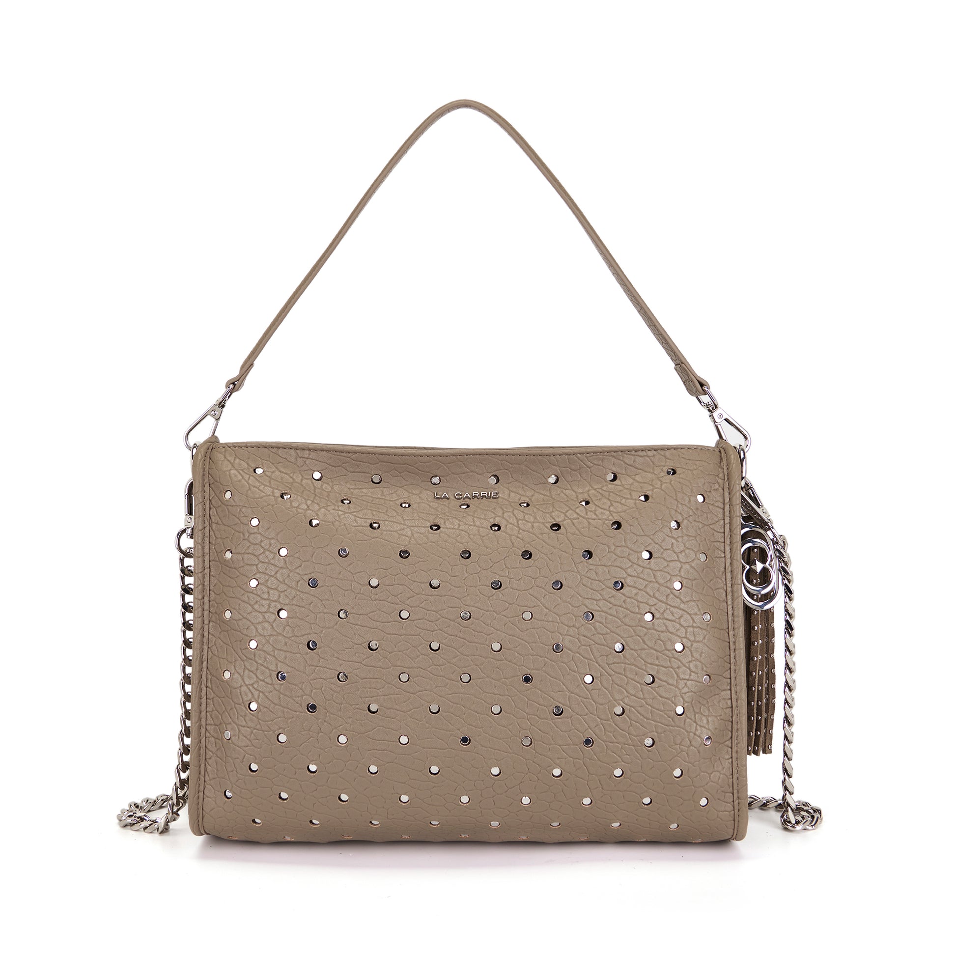 Borsa a spalla Downtown Taupe