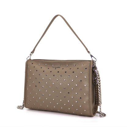 Borsa a spalla Downtown Taupe - Immagine 2