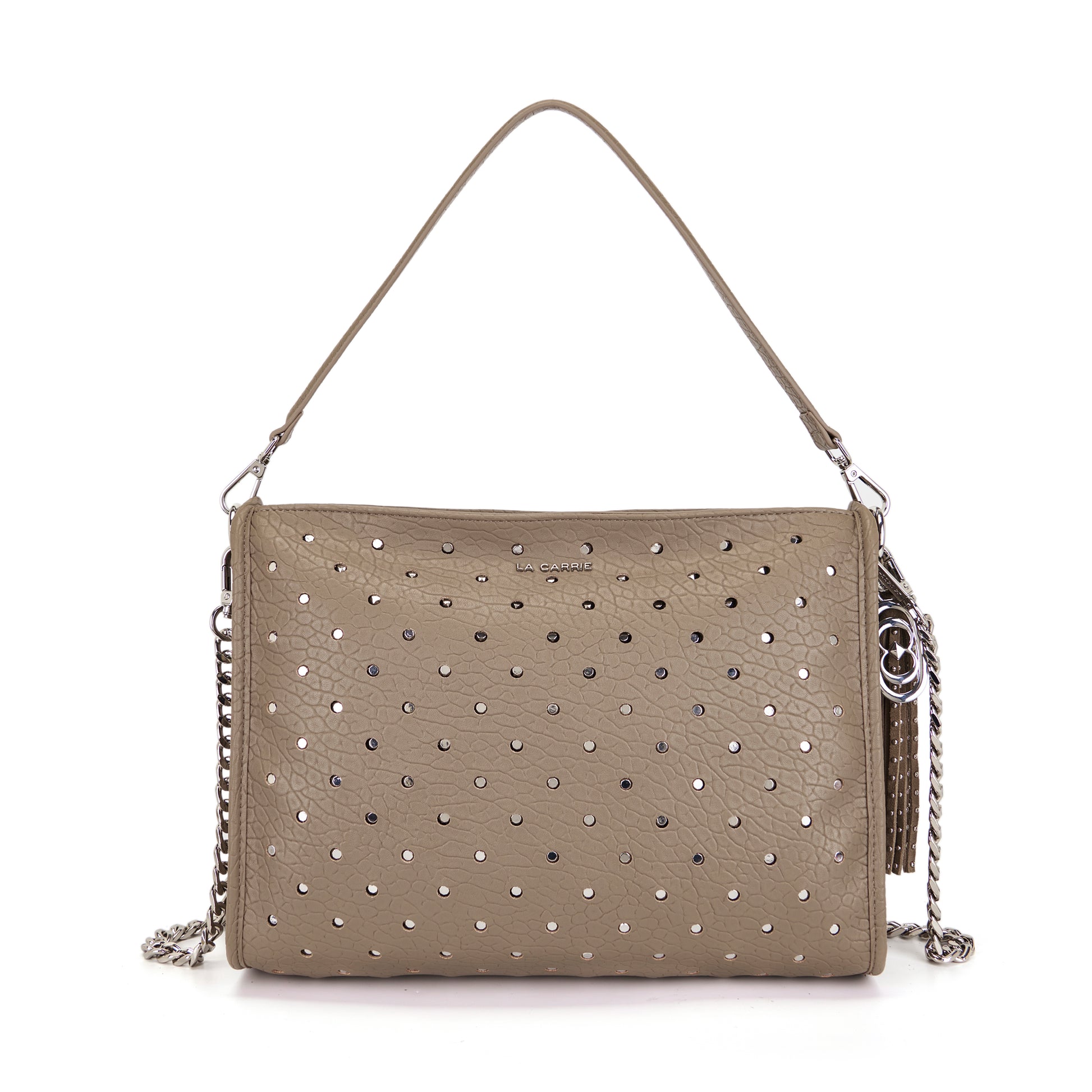 Borsa a spalla Downtown Taupe - Immagine 6