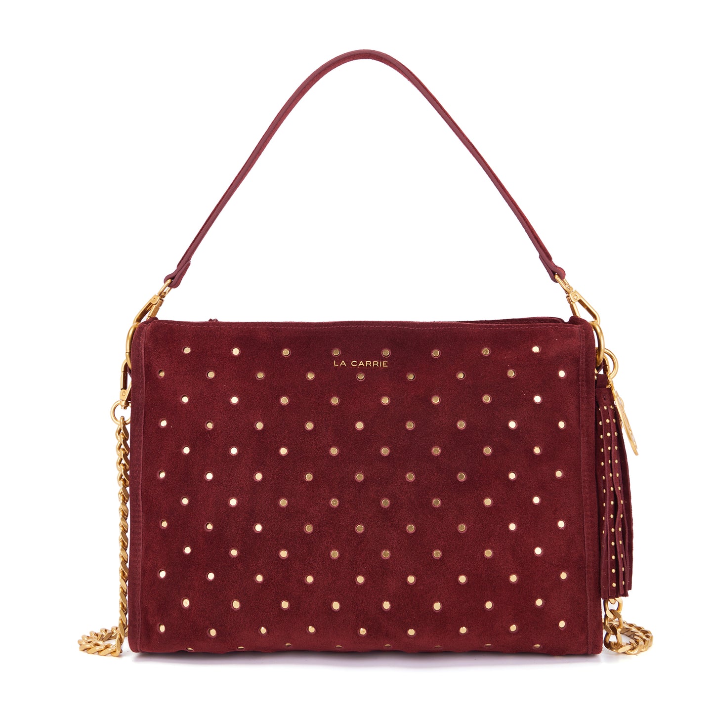 Borsa a spalla Downtown Burgundy