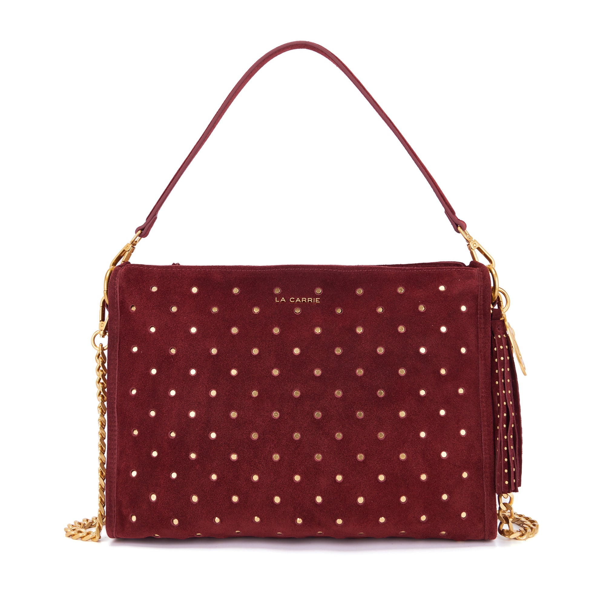 Borsa a spalla Downtown Burgundy