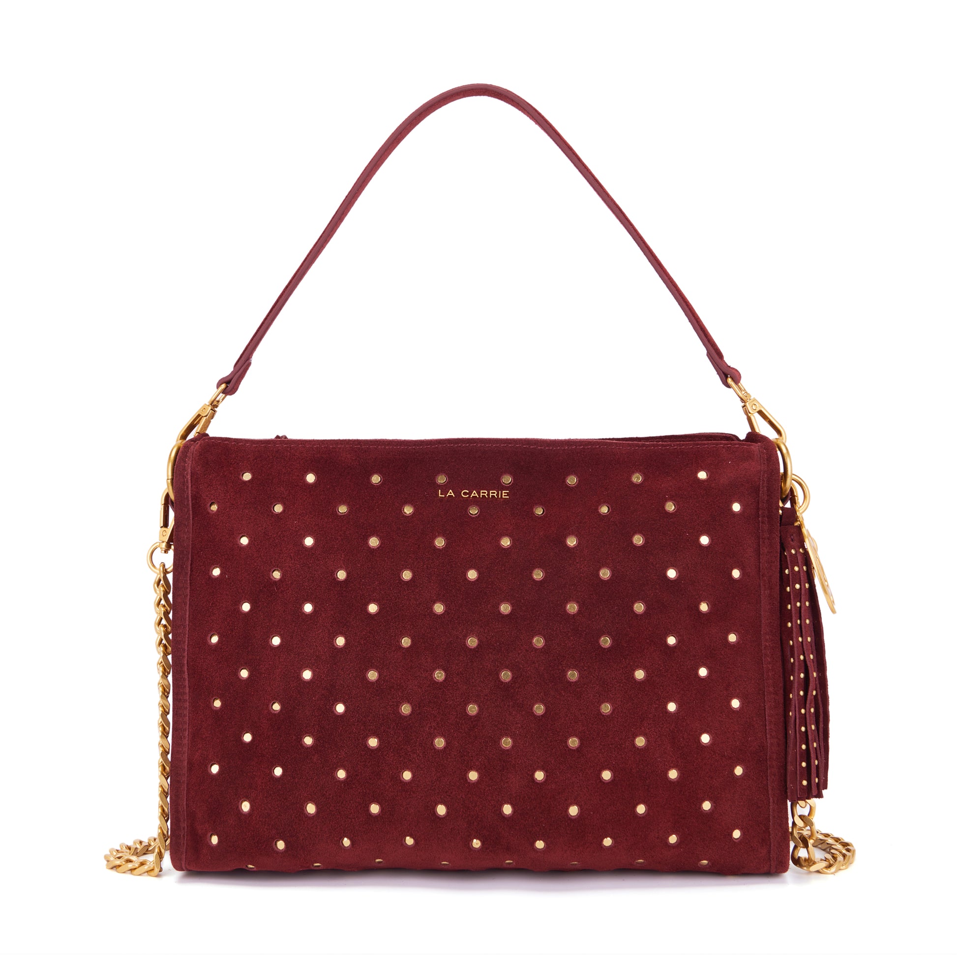 Borsa a spalla Downtown Burgundy - Immagine 6