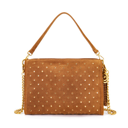 Borsa a spalla Downtown Cuoio