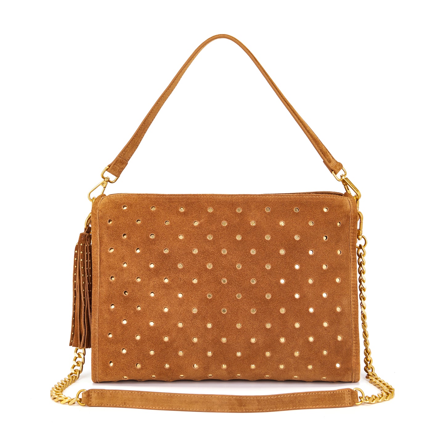 Borsa a spalla Downtown Cuoio - Immagine 3