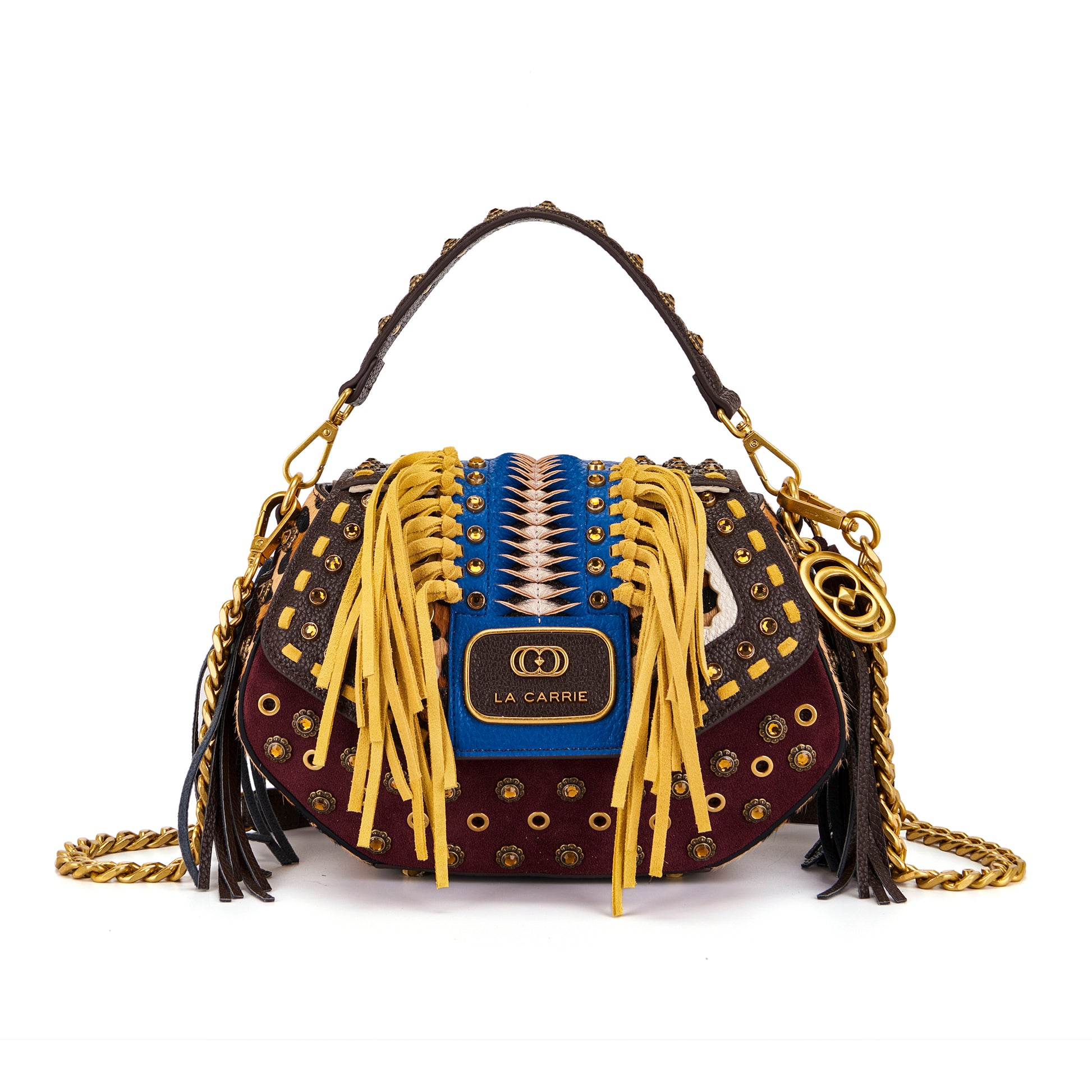 Borsa a mano Jungle Multi Burgundy