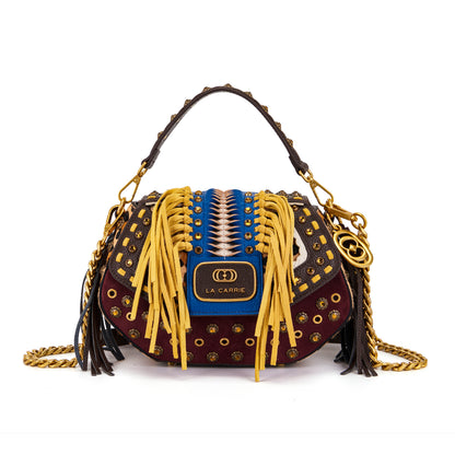 Borsa a mano Jungle Multi Burgundy