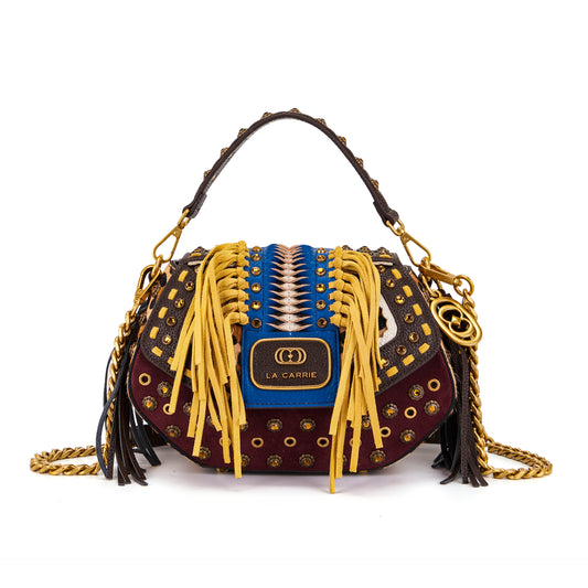 Borsa a mano Jungle Multi Burgundy