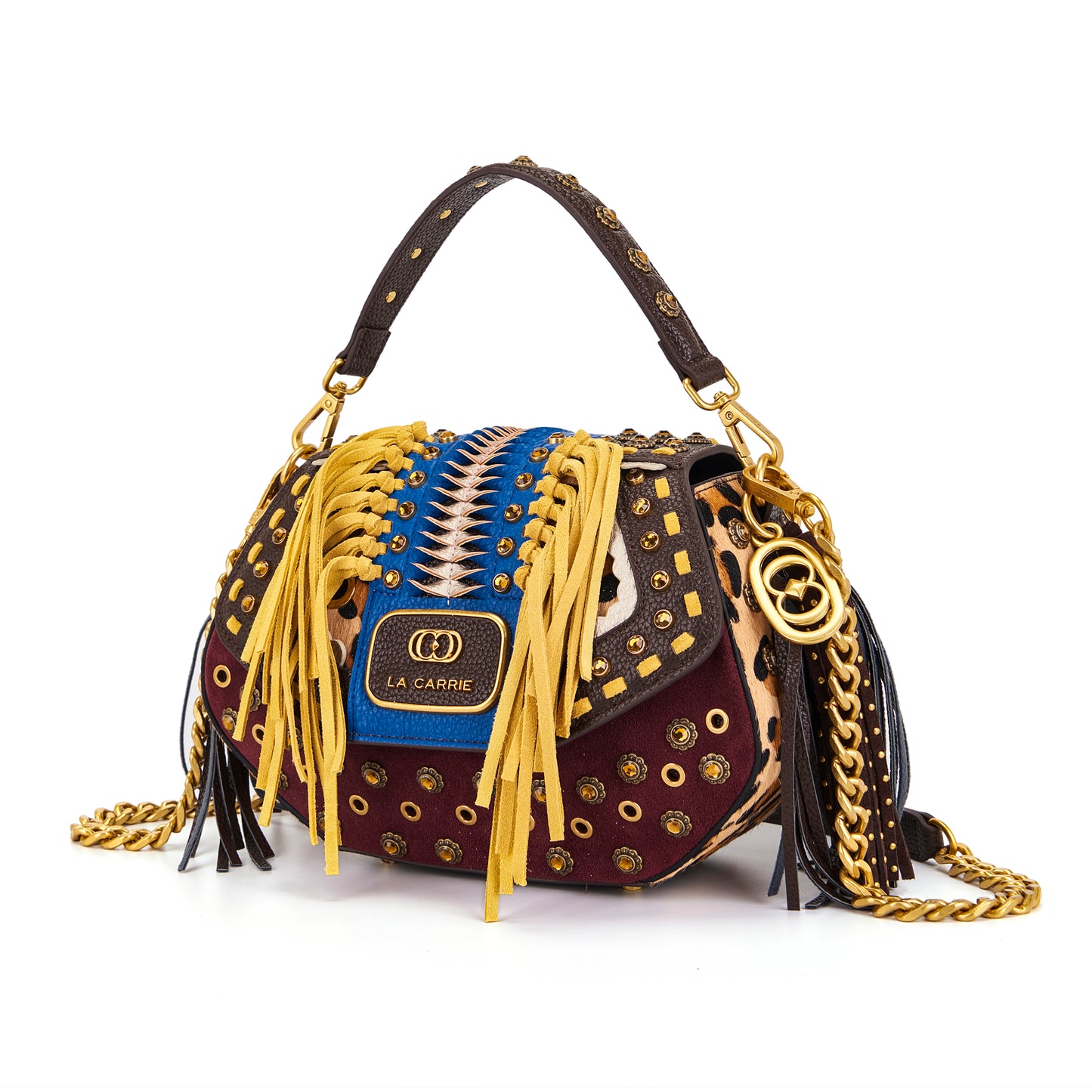 Borsa a mano Jungle Multi Burgundy - Immagine 2