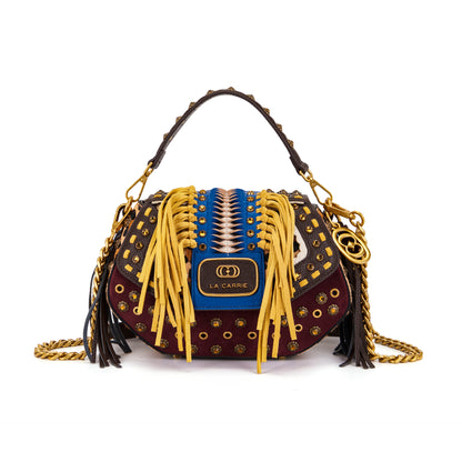Borsa a mano Jungle Multi Burgundy - Immagine 6