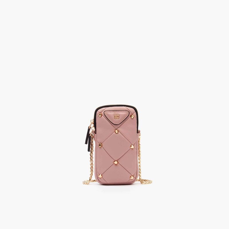 Mobile bag crumple pink