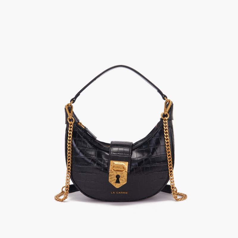 BORSA HOBO LOCKE KEY BLACK