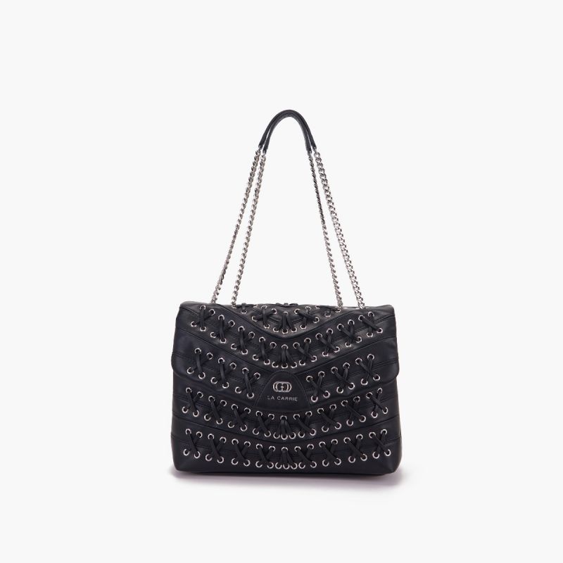 BORSA A SPALLA CROSS BLACK