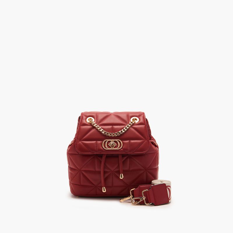 BACKPACK TOUCHY DARK RED